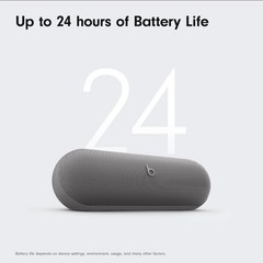 Beats Pill-Kim Kardashian Wireless Bluetooth Speaker Dk Gray-MAX24LL/A-Open Box