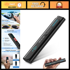 6-in-1 Hidden Camera & Bug Detector – GPS Tracker Finder for Travel, Hotels, Car