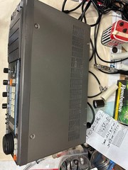 Kenwood R-2000 Receiver w VC-10 VHF converter, man. copy, cords: Tested Working!