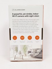 Alarm.com Indoor Wifi Camera, HD Video, Night Vision, Home Security Camera