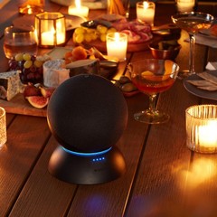 Made For Amazon, Battery Base for Echo (4th generation). Not Charcoal