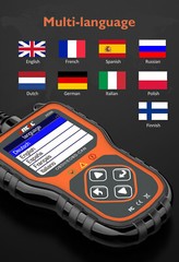 Car OBD II OBD2 Code Reader Scanner Shut Off Engine Fault Light Diagnostic Tool
