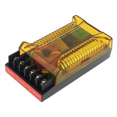 120W Audio Speaker Crossover 2 Way High-Low 2-6 Ohm Frequency Divider 45Hz-20KHz
