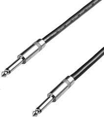 2Pcs 6 Feet Professional Speaker Cables, Pair 6 Ft 12 Gauge 1/4 Inch Male Audio