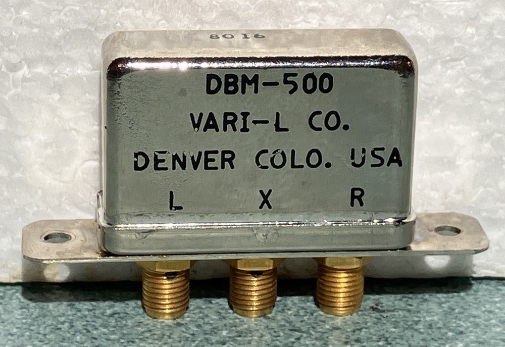 Vari-L DBM-500 – Balanced Mixer – 1.7-4.2 GHz Wideband – 50 Ohms – SMA females