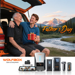 WOLFBOX G900 Mirror Dash Cam 4K Rear View cam Front and Rear Free SD Card