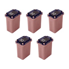 15A-40A M-Case Micro Cartridge 15mm FMM Fuse for Pickup Trucks, Cars and SUVs