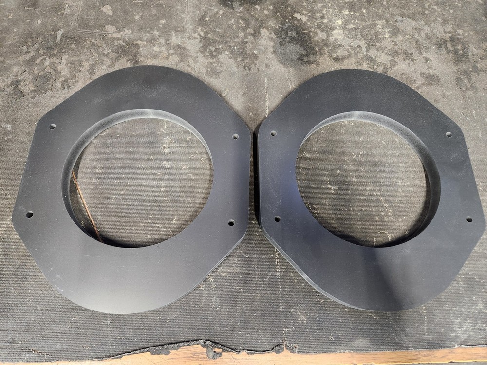 Custom Ford F150 & Super duty Front door speaker midrange adapters 6×9″ to 6.5″