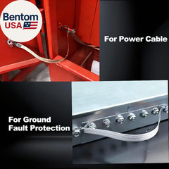 14 Pcs Ground Straps, 10/12 Inch Universal Automotive Braided Ground Strap, Engi