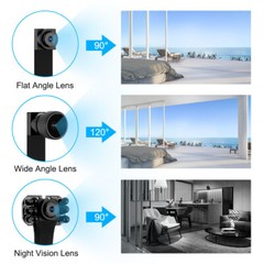 Mini Wireless Screw Camera Wifi IP Home Security HD 1080P Night Vision Video Cam