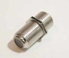 Pack of (5) Coaxial Cable Female Coupler F-Connector F Connector Gender Changer
