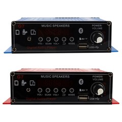 400W HiFi bluetooth Power Amplifier 2 Channel Stereo Home Audio Amp Receiver AUX