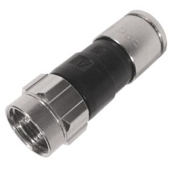 RG6 Coax Compression Connectors Universal Cable Fitting Ends CATV SATV F Type HD