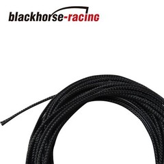 100 FT 1/8″ Expandable Wire Cable Sleeving Sheathing Braided Loom Tubing Black