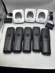 AT&T BL102-5 DECT 6.0 5-Handset Cordless Phones ~ Working