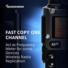 UV-K5(8) Portable Walkie Talkie Am Fm UHF VHF Two Way Radio Long Range Receiver