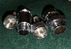 AMPHENOL 91-MC3M/91-MC3F 1/4″ 3 PIN MICROPHONE PLUG both male and female plugs
