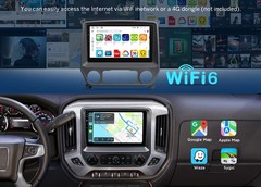 GMSX7 10.1″ for 2014-2018 Chevy Silverado GMC Sierra Android 14 Car Stereo Radio