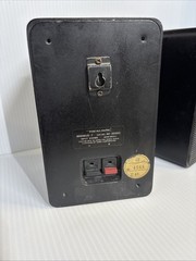 Vintage Realistic Minimus-7 Black Metal 40-2030c – 40W Bookshelf Speakers