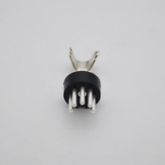 Metal Housing – 4,5 Pin DIN Connector Male for Audio Cables & Interconnects