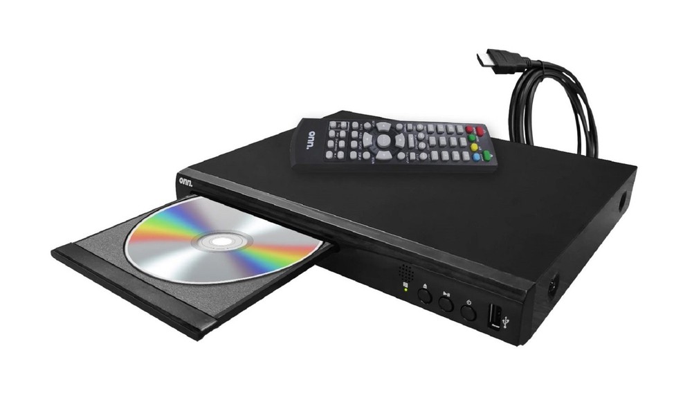 ONN Blu-ray Player HD Video Output up to 1920×1080 pixels 100147615 Black