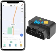 OBD2 GPS Tracker Real Time Vehicle Tracking Device 4G OBD II Car + $5 SIM