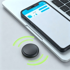 4 Packs Bluetooth GPS Location Device Tracking For Key Pet Child Finder Tracker