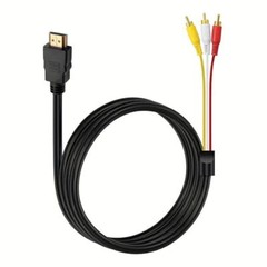 HDMI To RCA AV Adapter Converter Cable CVBS 3RCA 1080P Composite Video Audio