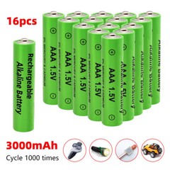 Lots 3000mAh AA /AAA Recargables Alcalinas Alkaline Baterias / Battery Charger