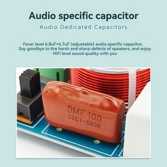 Adjustable HiFi Audio Trapper for 4-8Ω 6.5-Inch Full-Range Speaker8059