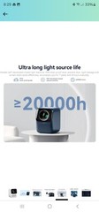 Wanbo Upgraded T2 Max Projector 450ANSI Android 9.0 Full Hd 4K Projector