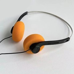 Retro Over Ear Headphones Vintage Wired 3.5mm Headset Adjustable Headband Black