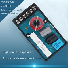 2Pcs Audio 2 Way Crossover Speakers Filter Frequency Divider 120W 45Hz – 20KHz