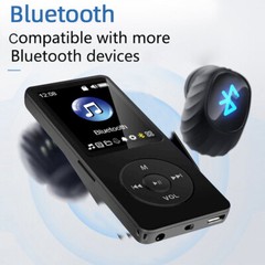 Portable Bluetooth MP4 MP3 Player 16G HIFI Music Speaker Media FM Radio Recorder
