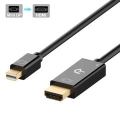 Rankie for Mini DisplayPort (Mini DP) to HDMI Cable 4K Ready