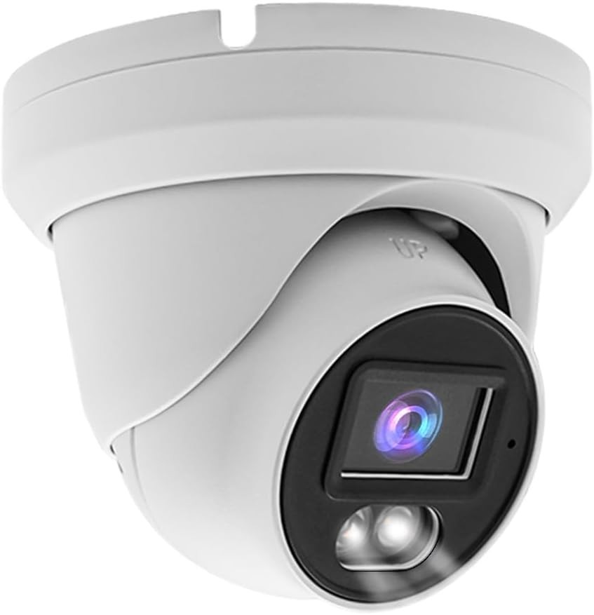 8MP PoE IP Full Color Night Vision Camera Outdoor/Indoor Metal Housing 2.8mm