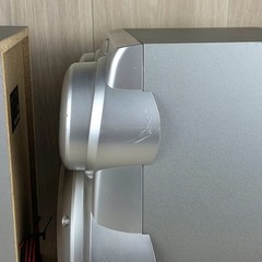 JVC Speakers Pair of MX-K10 Bass-Reflex Speakers Replacement Silver Japan USED