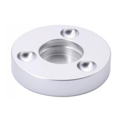 4x 46mm Aluminum Alloy Speaker Spike Pad Damping Steel Ceramics Ball Stand Feet