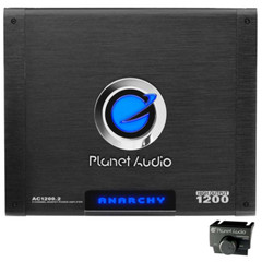 Planet Audio Anarchy Series AC1200.2 1200W 2-channel Full Range Car Amplifier