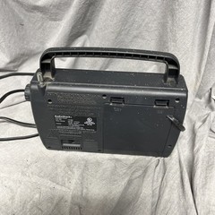 Vtg Radio Shack AM/FM Portable Radio Model 12-826 AC or DC Battery Tested