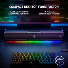 Razer Leviathan V2: Multi-Driver PC Gaming Soundbar with Subwoofer – THX Spatial