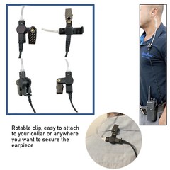 MaximalPower 3.5mm RECEIVER/LISTEN ONLY Headset Earpiece for 2-Way Radios 617-1N