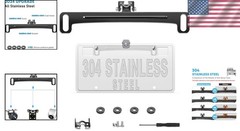 Durable Stainless Steel Backup Camera Mount for Universal License Plates