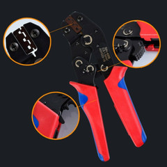 450x Wire Connectors Spade Crimp Terminals SN-48B Ratchet Crimper Plier Tool Kit