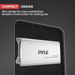 2-Channel Compact Class D Weather Resistant Amplifier System – IPX4