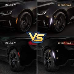 LED Side Marker Light Front & Rear Lamp for Chevy Camaro LS LT SS ZL1 2016-2021
