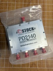 PD2140 – RF Power Splitter, Combiner, Divider RoHS, 4 Way, 698-2700 MHz, 50 Ohms