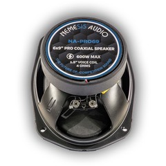 Nemesis Audio NA-PRO69 6×9″ 240W Midrange Speakers with Built-in Bullet Tweeter