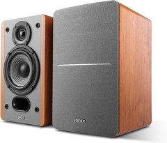 High Quality 2-Way Bookshelf Speakers – Wood Pair^-
