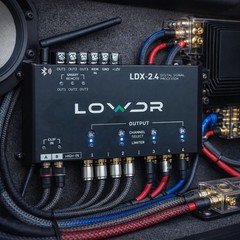 Lowdr LDX 2.4 BT DSP Car Audio Processor 2 In & 4 Out High & RCA App Controled